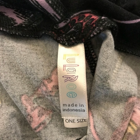 *** LuLaroe Girls Leggings - Picture 2 of 2